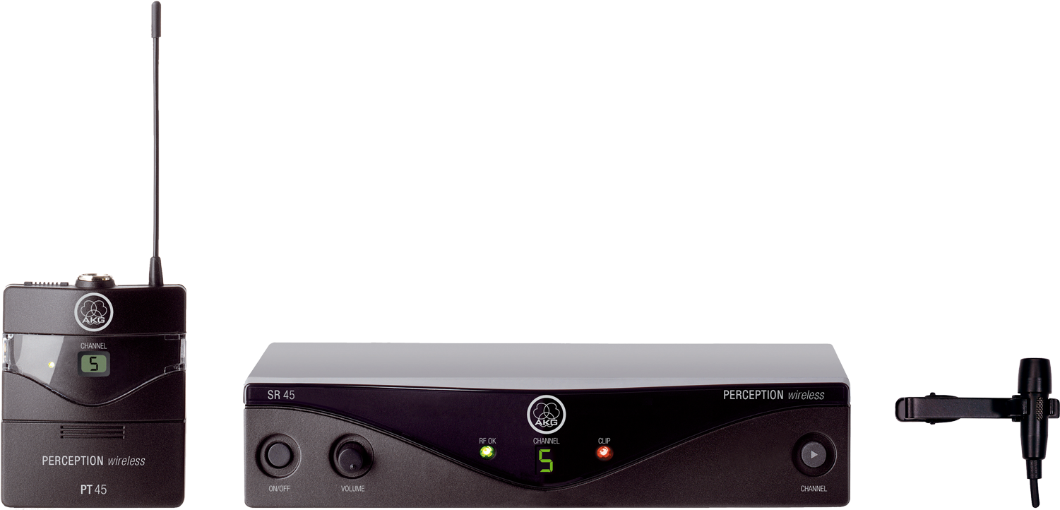 Perception Wireless 45 Presenter Set Band-d - Wms 45 Presenter Akg (1605x1605), Png Download