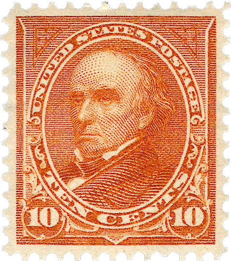 Us Stamps 1898 - Stamp (500x547), Png Download