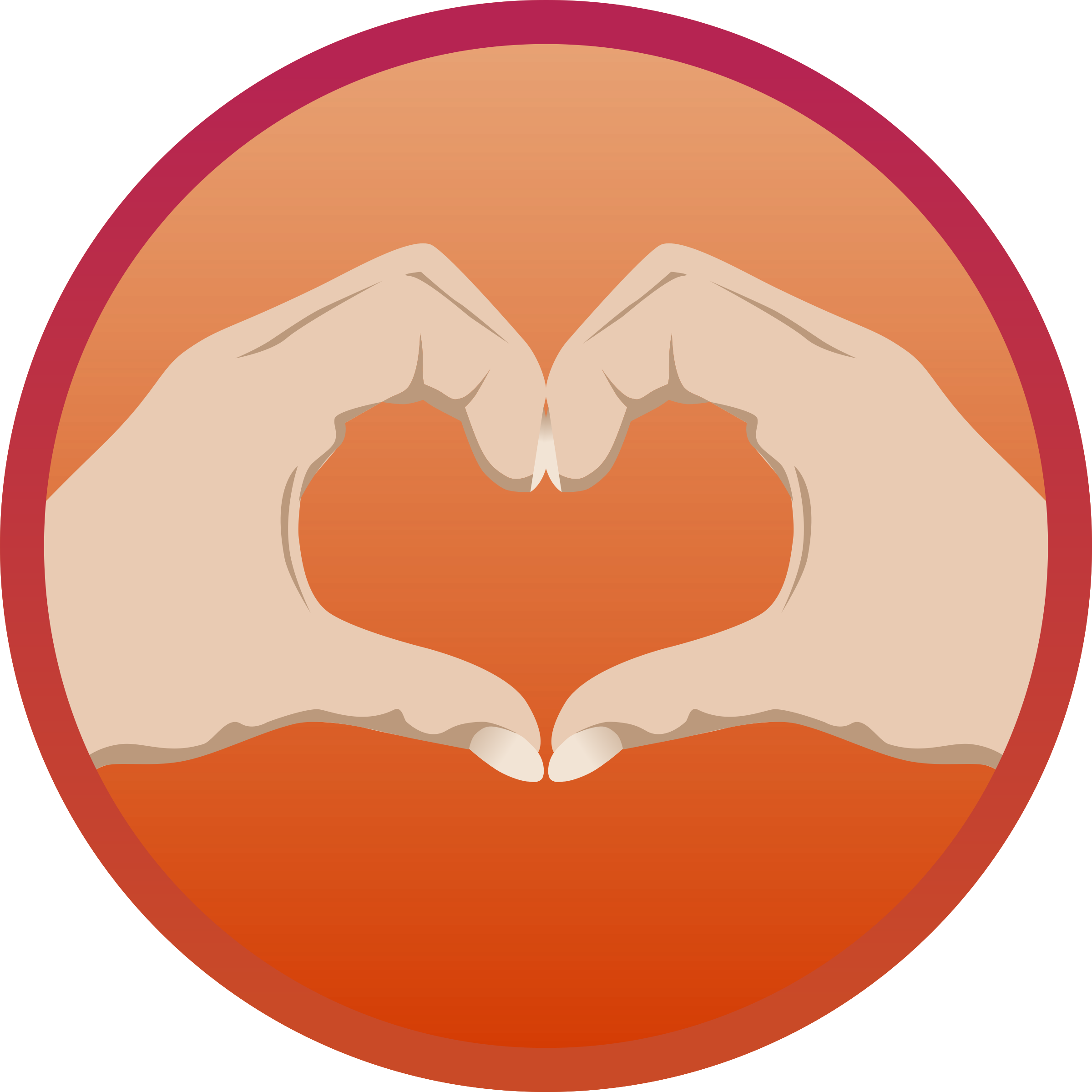 Heart Pictures Clipart Vector - Gambar Tangan Membentuk Hati (2400x2400), Png Download