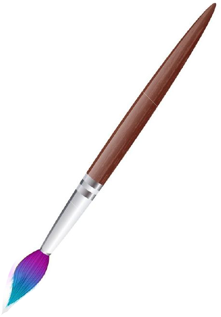 Report Abuse - Pincel Con Pintura Png (457x654), Png Download