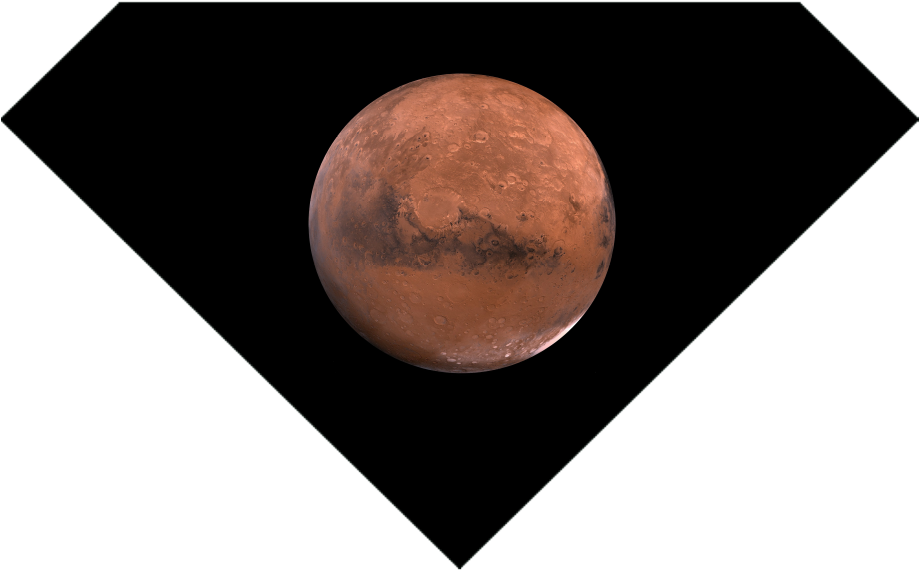 Mars Planet (1019x1019), Png Download