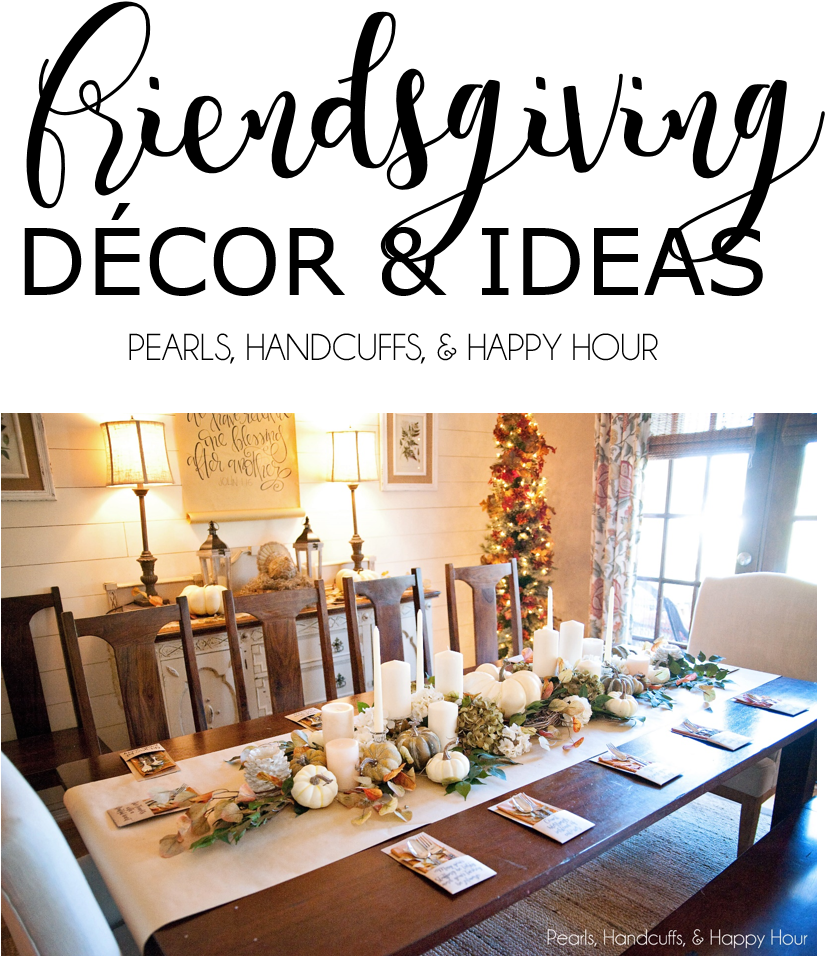 I Wanted The Adult Table To Be Festive And Simple - Friendsgiving Decor Ideas (983x971), Png Download