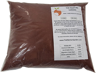 Bag Of Mars Surface Simulant - Mars (400x302), Png Download