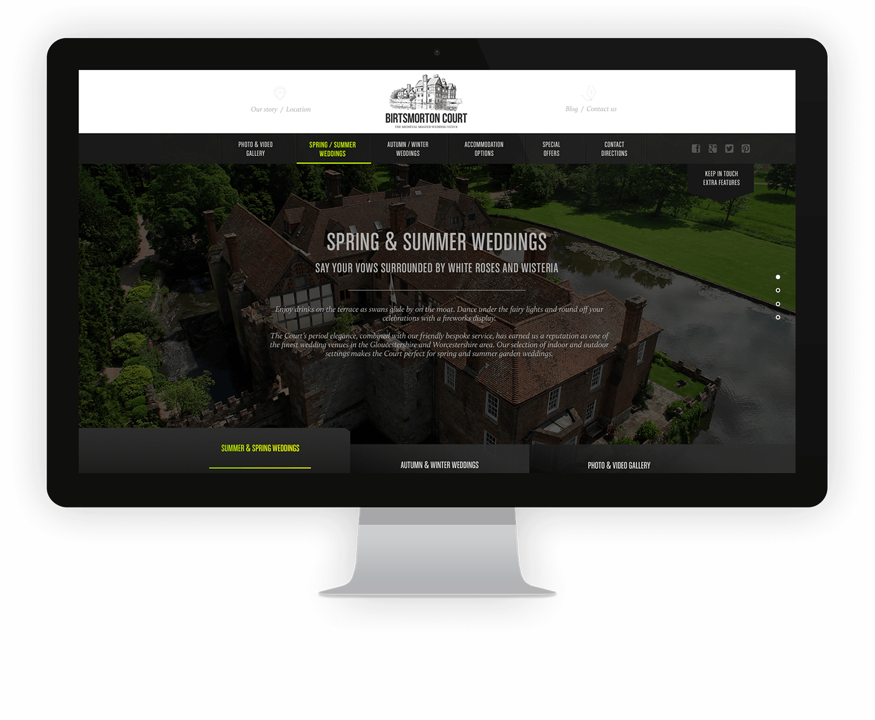 Situated On The Border Between Worcestershire, Gloucestershire - Birtsmorton Court (1700x1400), Png Download