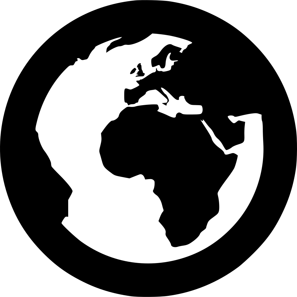 Globe Comments - Europe The Middle East And Africa (980x980), Png Download