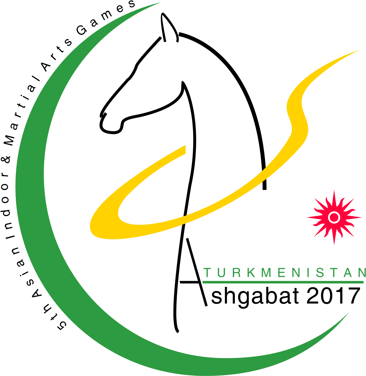 5th Asian Indoor And Martial Arts Games (1200x1233), Png Download