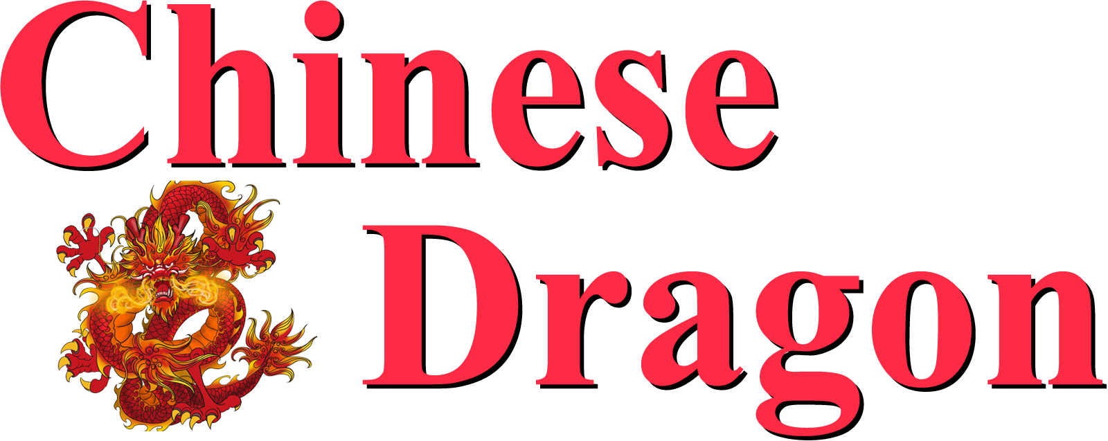 Chinese Dragon (1600x637), Png Download