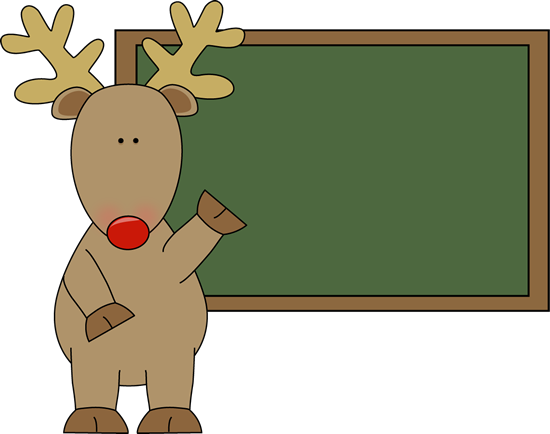 Png Image - Reindeer Green Clip Art (550x434), Png Download