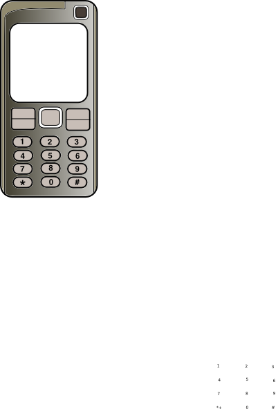 Phone With Blank Screen Png Clip Arts - Gadget (402x592), Png Download