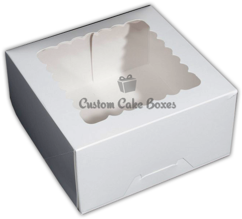 Cake Packaging Boxes - Window (500x500), Png Download