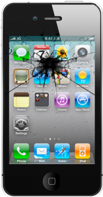 Apple Iphone 4 (400x400), Png Download
