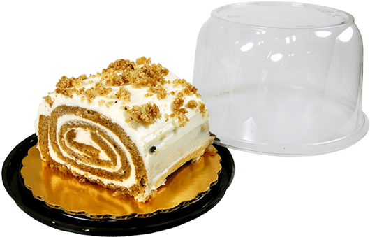 Banana Cake Roll - Swiss Roll (537x356), Png Download