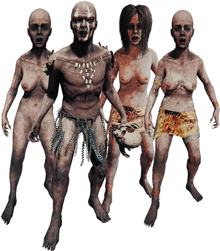 Девушка Абориген В Форест (500x500), Png Download