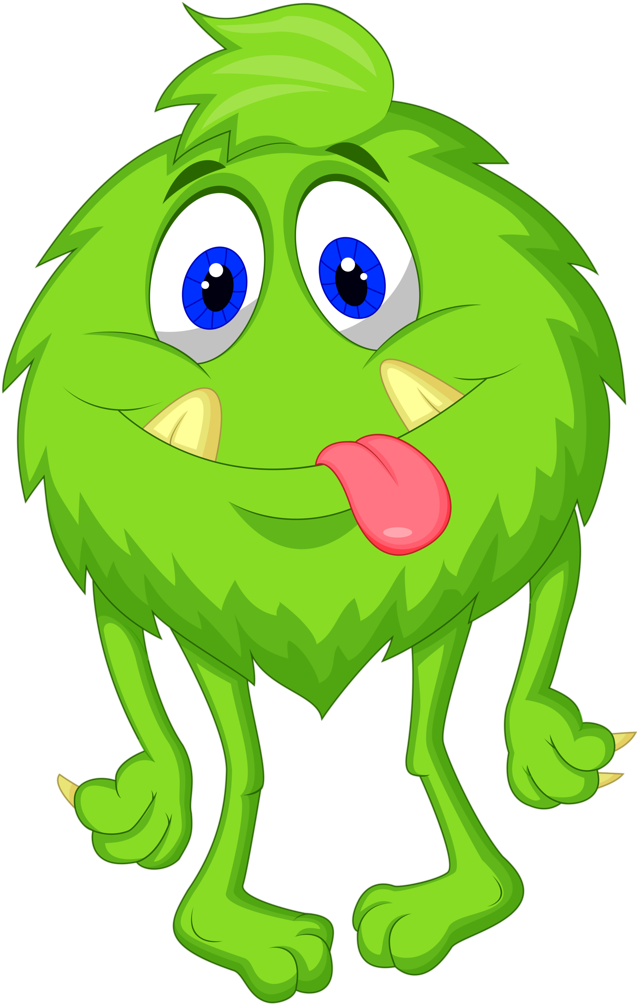Baseball Robot Clipart - Crazy Monster Clipart (636x1024), Png Download