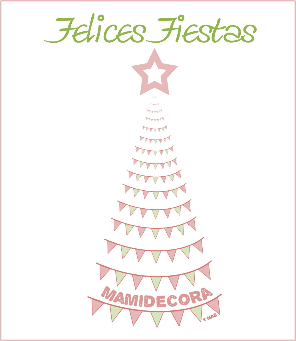 Felices-fiestas - Christmas Tree (1037x1193), Png Download