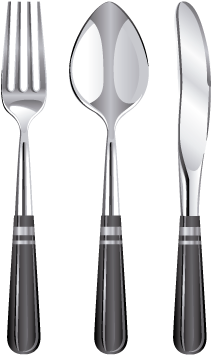 Cubiertos - Cubiertos De Metal Png (400x400), Png Download