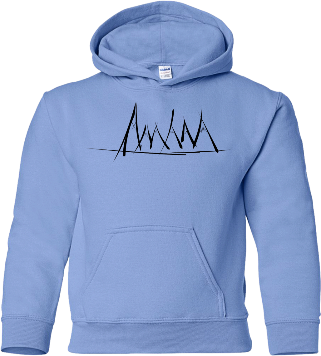 Mountain Brush Strokes Youth Hoodie - O'snap Funny St Patrick's Day - Shirt (1155x1155), Png Download