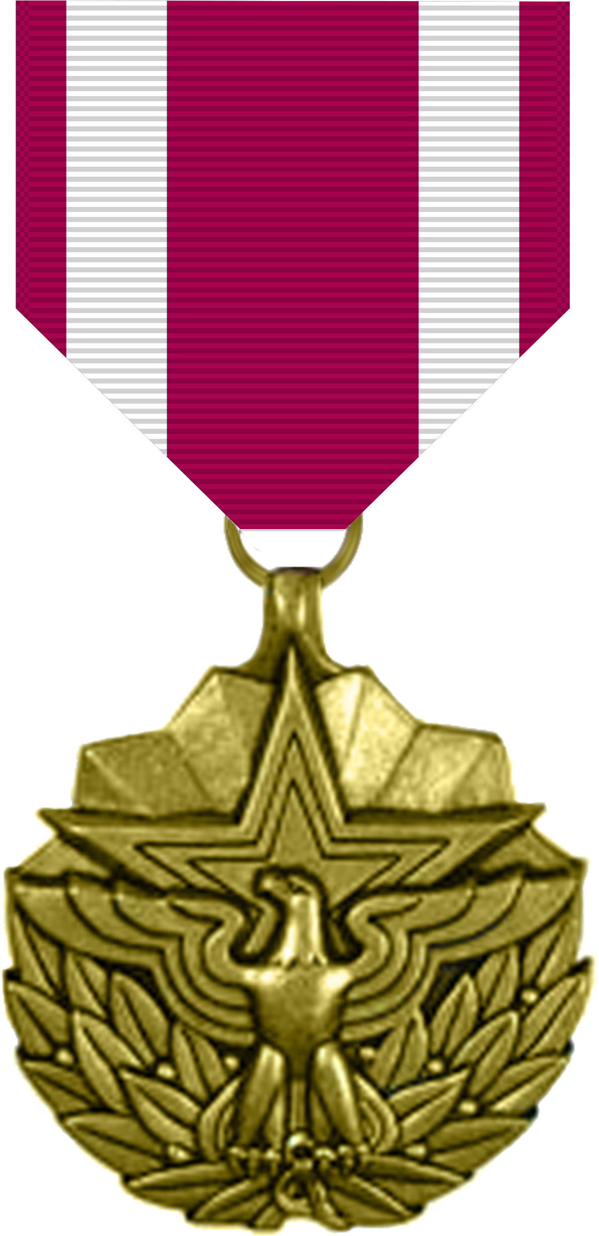 Meritorious Service Medal (1200x2462), Png Download