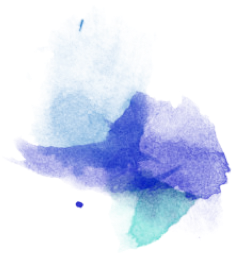 Ftestickers Art Paint Inkpaint Brushstroke Blue Green - Art (1024x1024), Png Download