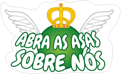 Abra As Asas Sobre Nos - Emblem (490x317), Png Download