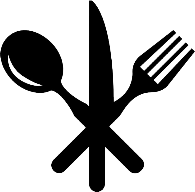 Cubiertos - Cutlery Set Vector Png (626x626), Png Download