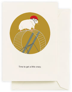 Hamster Card[bd 060 Ea] - Hamster (300x400), Png Download