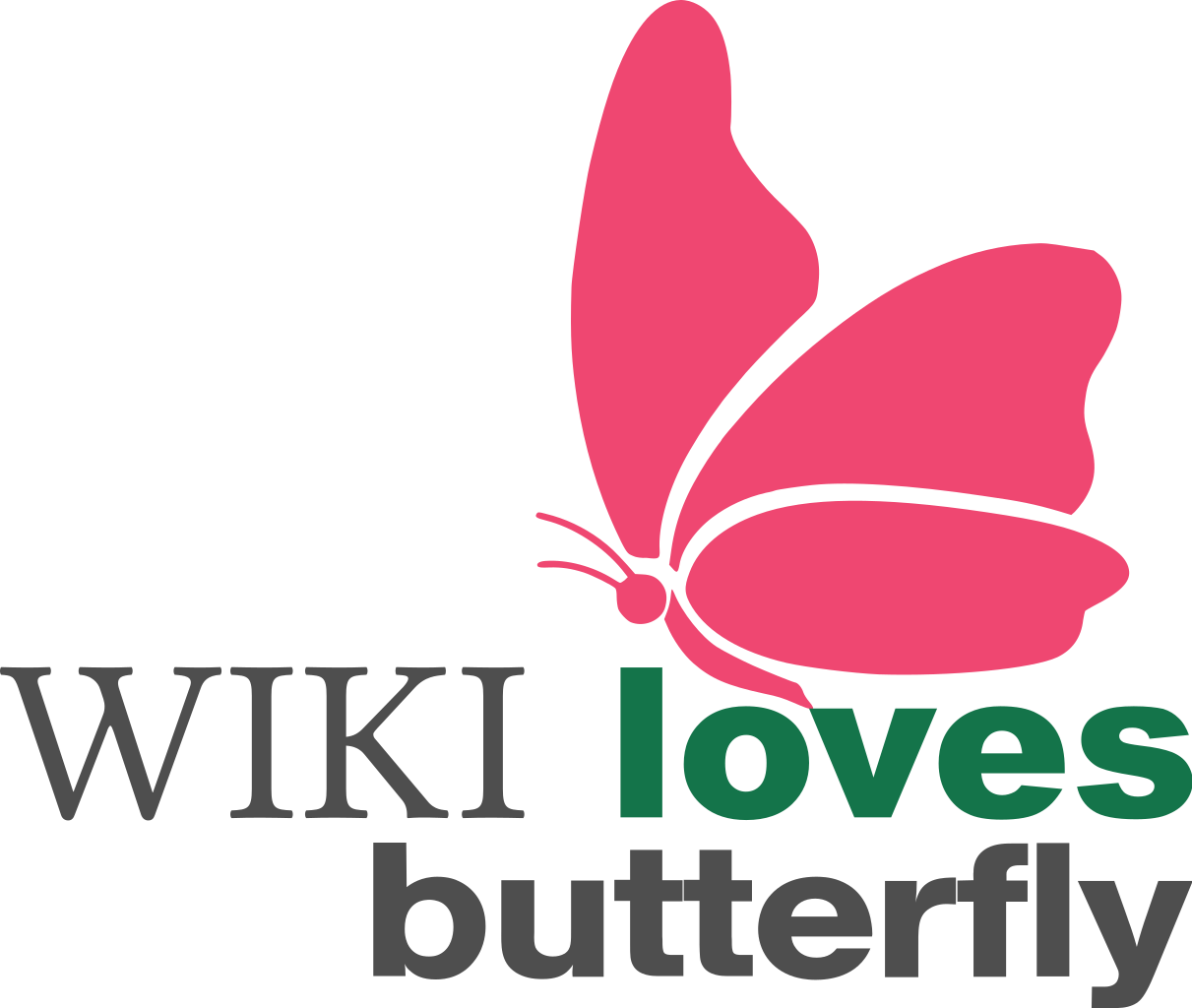 Wiki Loves Butterfly Logo - Loves Monuments (1211x1024), Png Download