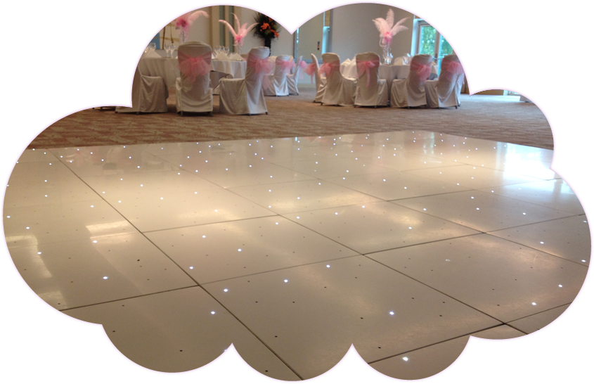 White Starlight Dance Floor - Dance (845x546), Png Download