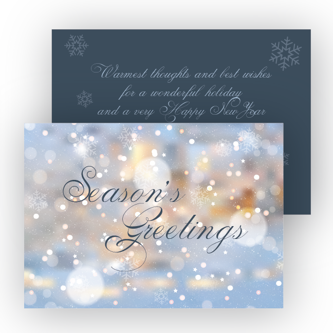 "silver Bells" Card (648x648), Png Download