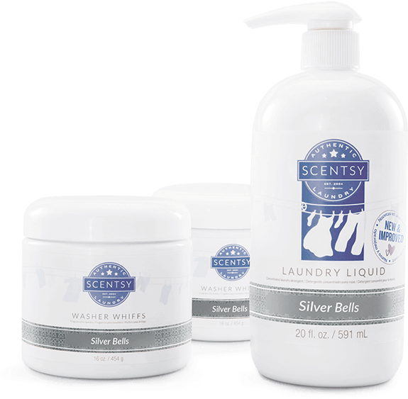 Silver Bells Scentsy Laundry Bundle - Layers By Scentsy Dryer Disks (scentsy Clean) (600x600), Png Download