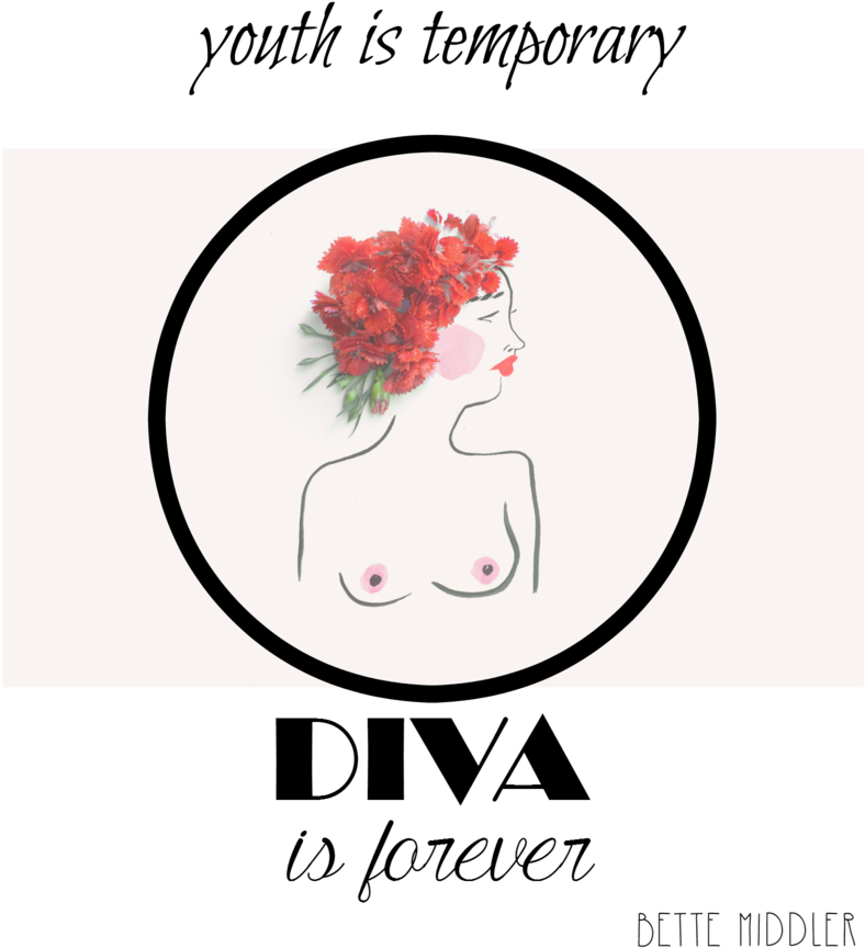 The Utterly Fabulous Bette Middler Tweeted This In (1000x1000), Png Download