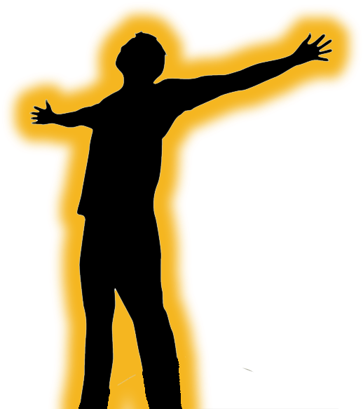 Worship And Encounter Evenings - Worship Silhouette Png (616x616), Png Download