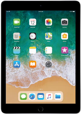 Apple Ipad 2018 128gb Wifi Space Grey - Apple Ipad 2018 9.7 128gb Wifi (375x375), Png Download