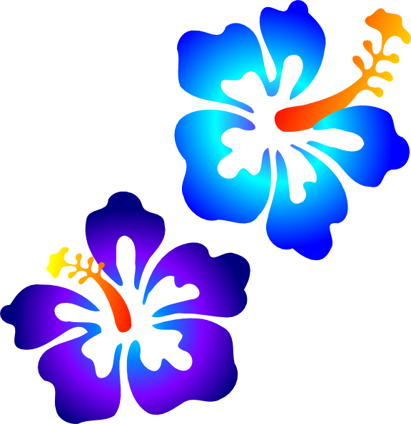 Hibiscus Svg Clip Arts 576 X 595 Px (576x595), Png Download