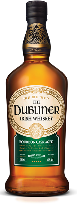 The Dubliner Irish Whiskey - Dubliner Irish Whiskey, Bourbon Cask Aged (266x760), Png Download