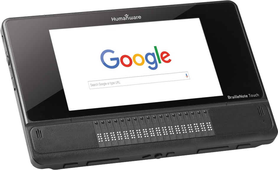 One Hardly Used Braillenote Touch 18 Cell Android Tablet - Braillenote Touch 32 Braille Notetaker / Tablet (941x578), Png Download