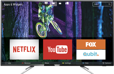 Smart Tv Philips 55" 4k Uhd 55pug6212/77 - Youtube (400x400), Png Download