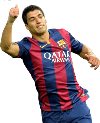 Luis Suárez Thumb Up - Luis Suarez Transparent Background (400x400), Png Download