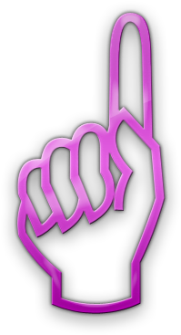 009144 Pink Jelly Icon Arrows Hand Clear Pointer Up - Arrows Pointing Up (420x420), Png Download
