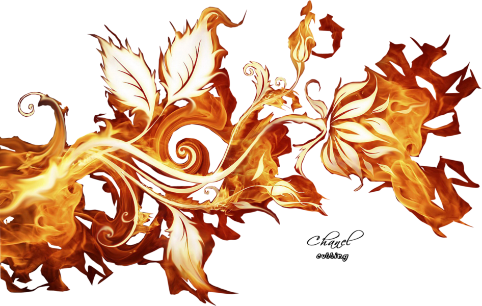 Share This Image - Flowers On Fire Png (946x600), Png Download