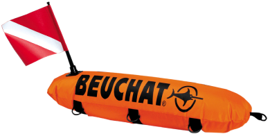 Long Buoy - Bouée De Plongee Beuchat (400x400), Png Download