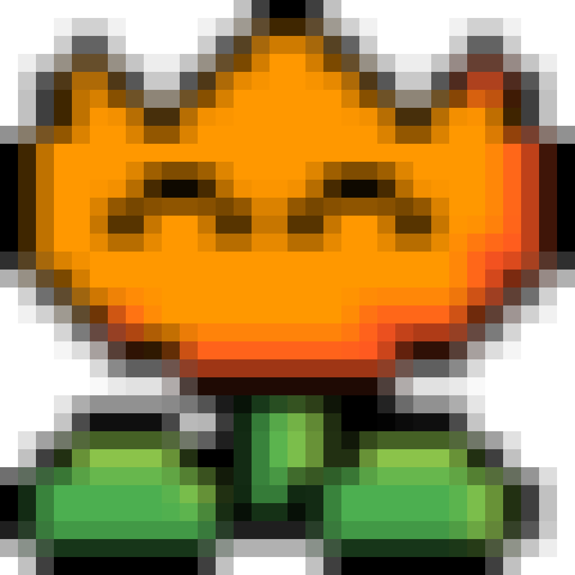 Fire Flower - Mario Fire Flower (1184x1184), Png Download