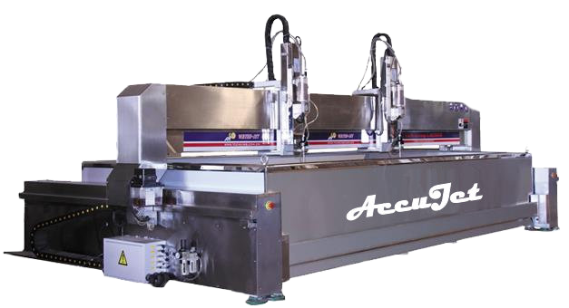 Cutting Machine With Two High Pressure Heads, High - Water Jet Cutter (665x445), Png Download