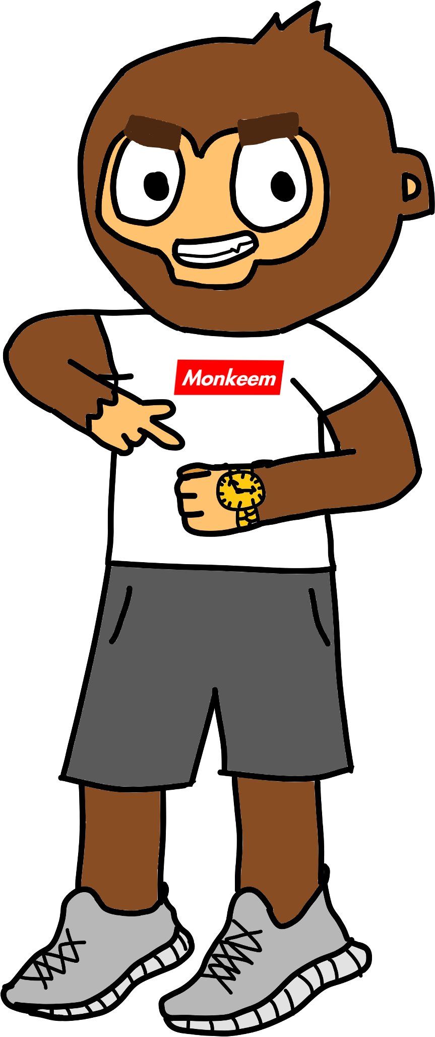 Fan Artice - Monkey (2160x2160), Png Download