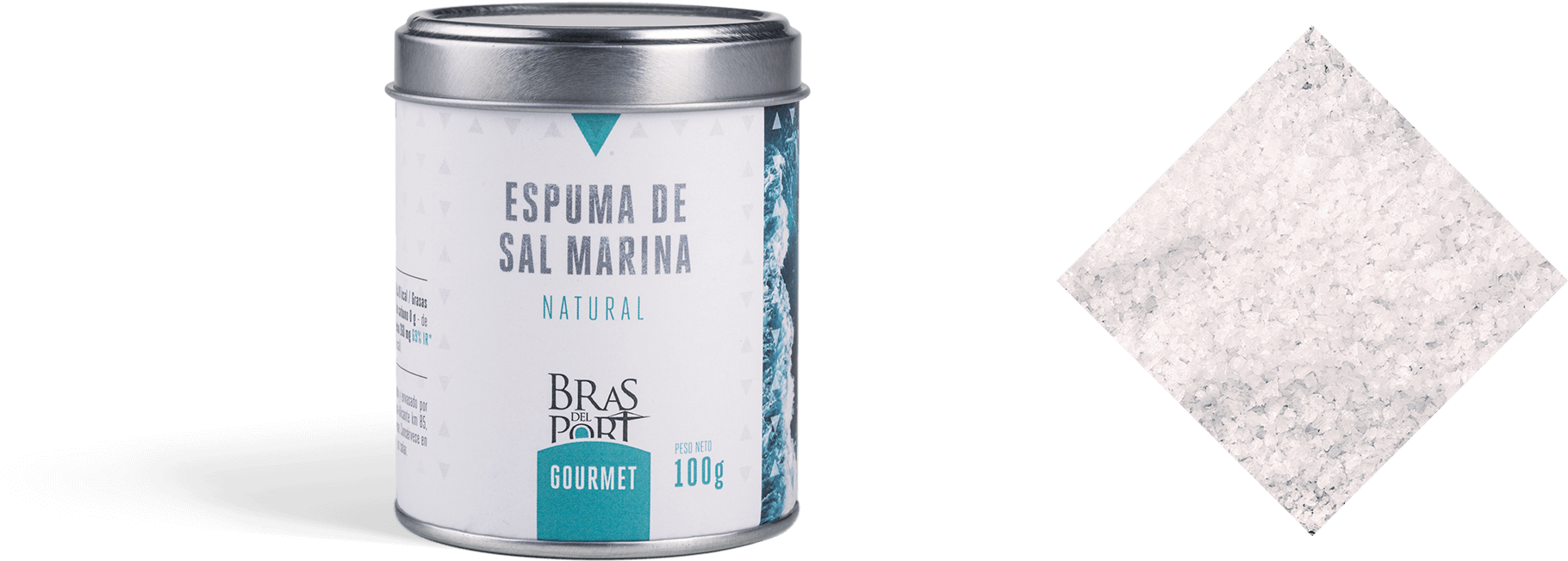 Bote De Espuma Natural De 100g Con Textura - Foam (1904x706), Png Download