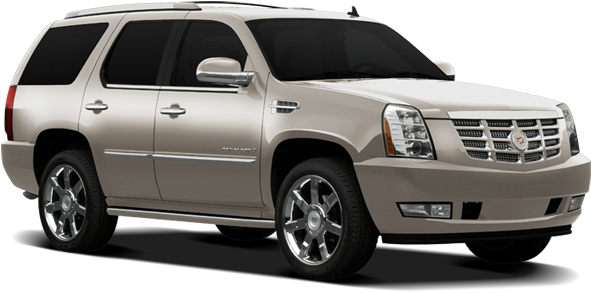 2009 Cadillac Escalade - Silver Cadillac Escalade (640x480), Png Download