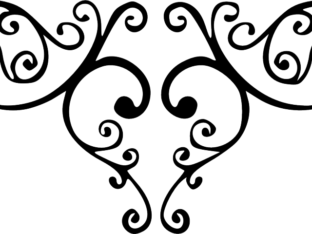Flourish Clipart Filigree - Michhami Dukkadam English Message (640x480), Png Download