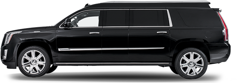 Custom Cadillac Escalade Vip Limousine - Cadillac Escalade Limousine 2018 (864x271), Png Download