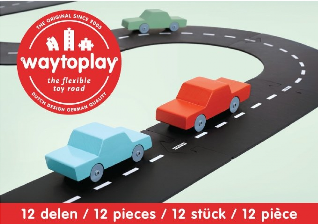 Way To Play, Kids Road, Car Road, Toys - Way To Play Ring Road (1100x1100), Png Download
