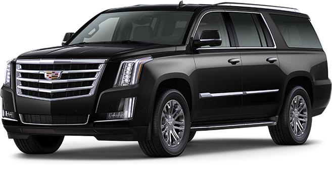 2018 Cadillac Escalade Esv 4wd Luxury - Black Cadillac Escalade 2018 (800x350), Png Download